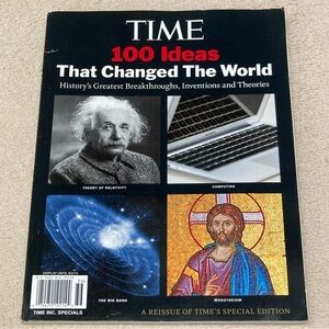 TIME “100 Ideas That Changed The World” Paperback Book-Special Edition Reissue